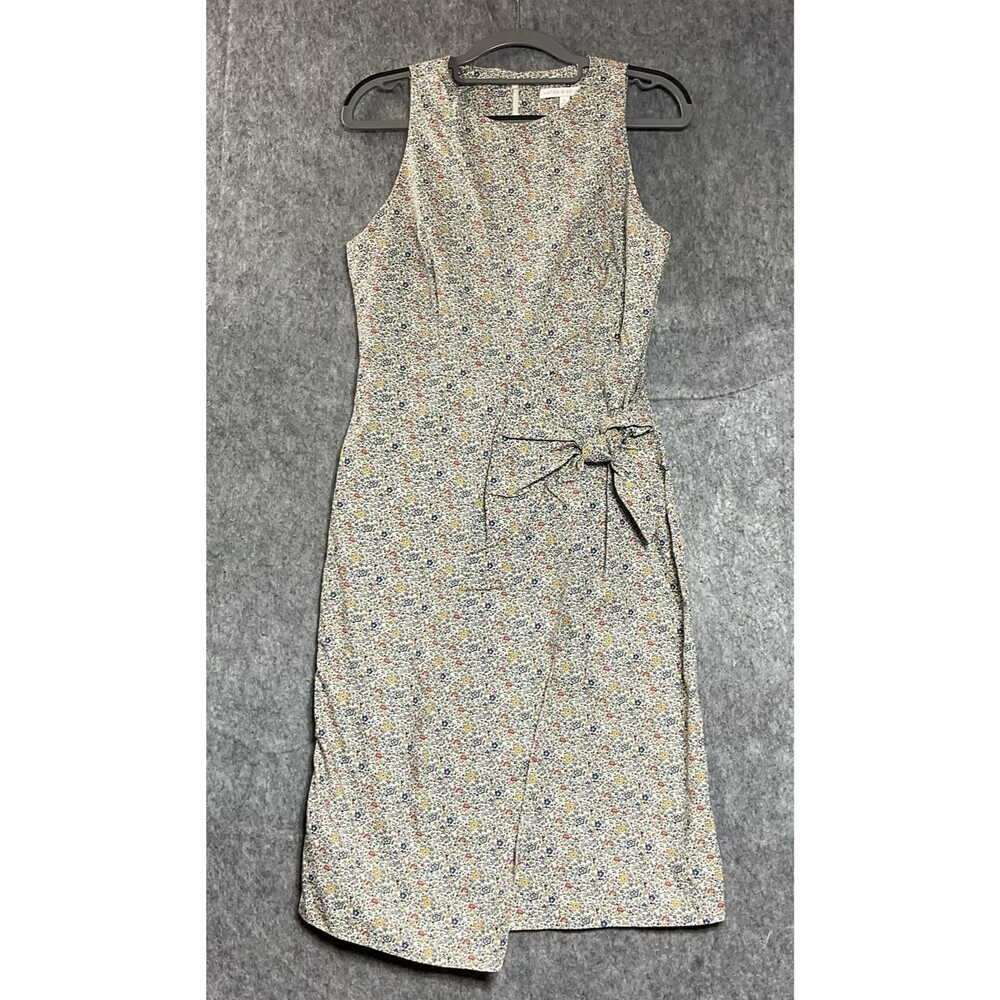 Antonio Melani Dress Womens 6 Floral Sleeveless Cotton Cottage Sundress